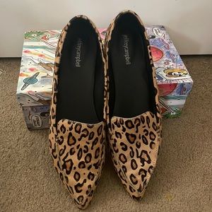Jeffery Campbell Leopard Flat Size 11